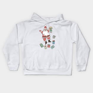 Christmas Gift Santa Kids Hoodie